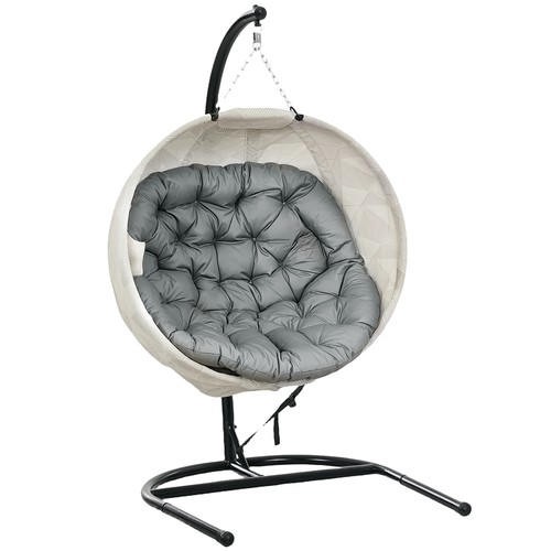 Outsunny hanging egg chair - outsunny,