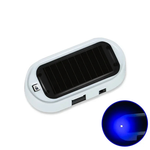 1pcs car fake security - security, light