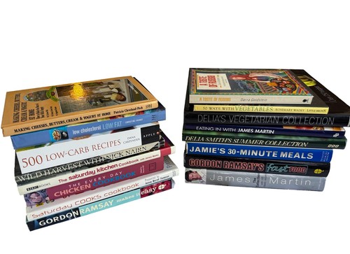 Cookbooks joblot cooking - cookbooks,