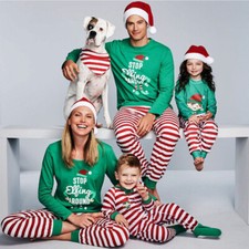 Christmas Green Elf Family