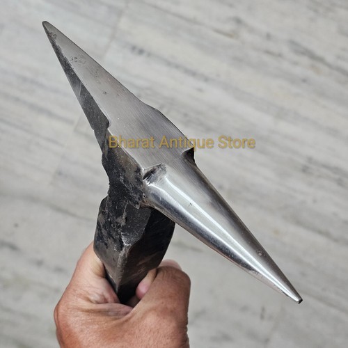 Antique black iron anvil - antique,