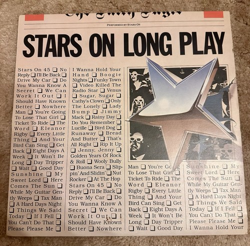 Vinyl record stars long - record,