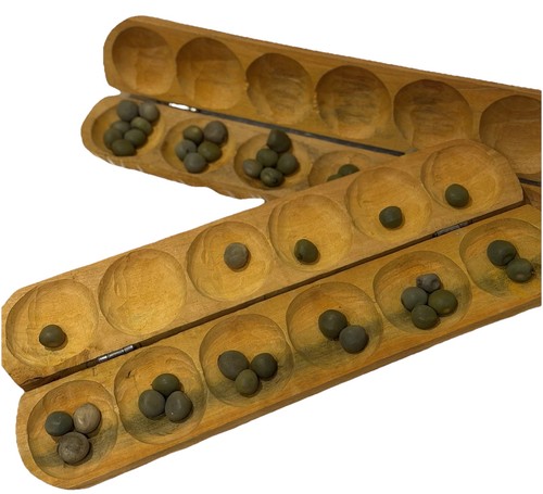 African wooden ayo olopon - african,