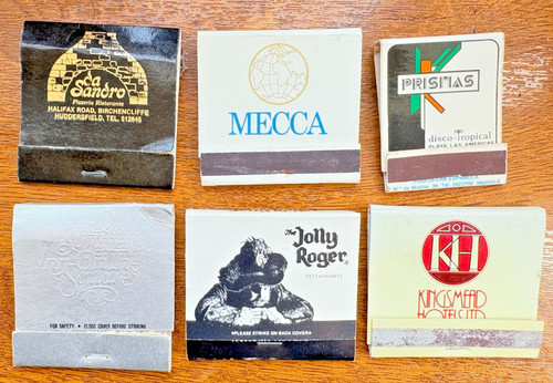 Vintage advertising matchbooks - vintage,