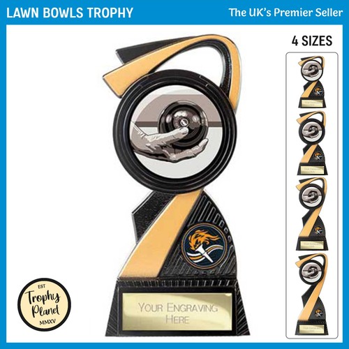Lawn bowls trophy mania - lawn,