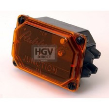 Rubbolite Junction Box Model 111 Double Height 2 X 8 Way Terminal Block 111-0...