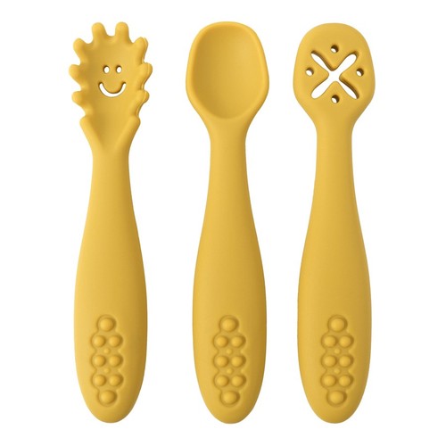 3pcs baby learning spoon set - 3pcs,