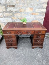 Vintage Burgundy Leather Top