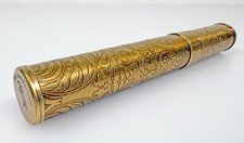Golden Brass Engraved Cigar