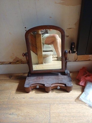 Antique mahogany dressing - antique,