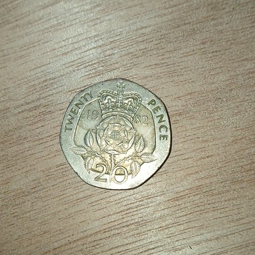 England 1982 20p twenty - england,