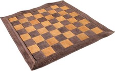 19" Leather Roll-Up Chess