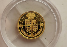 (L1165) - 2020 TDC -  Laurel Five Pounds - Gold Proof Coin