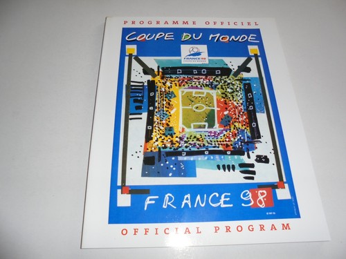 France 1998 official world - france, cup