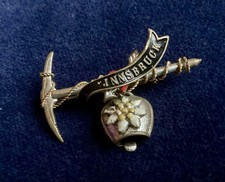 Vintage Alpine Tyrolean Brooch
