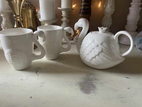 Paperchase swan teapot and - paperchase,