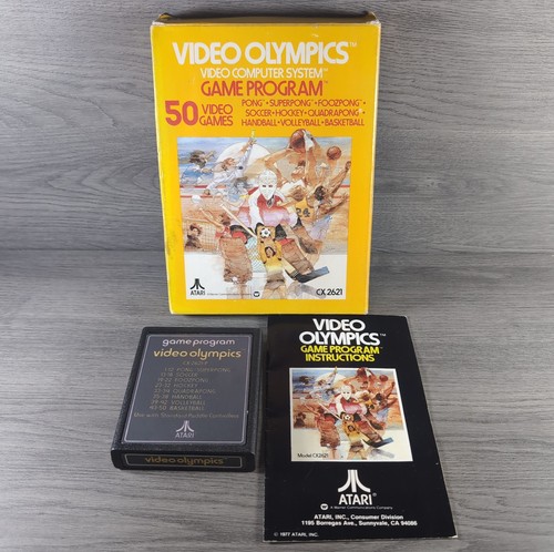 Video olympics atari 2600 game - video,