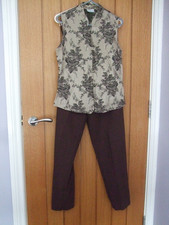 Ladies Oriental Silk Top And