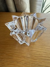 Nachtmann Christmas Star  Candle Holder 6.5cm H 10cm W