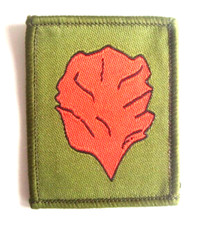 THE BLACK WATCH & 3 SCOTS RED FEATHER HACKLE / HACKLE BADGE