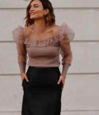 New ZARA Ruffle Organza