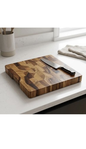 Acacia endgrain square - endgrain,