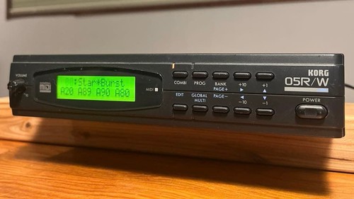 Korg 05r sound - korg, module