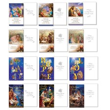 Pack of 10 Religious Christmas