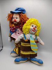 1988 Ron Lee Collection 2538 Applause Clown Doll Hobo Joes & Loveable Luke S5917