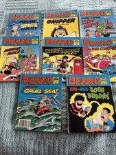 8 Beano Comic Library Books