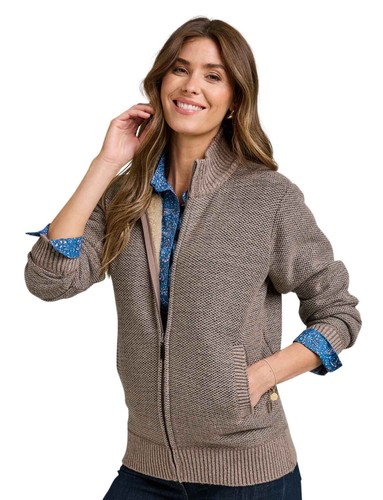 Ladies knitted fleece - ladies,