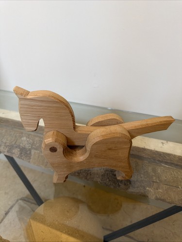 Vintage handcrafted wooden - handcrafted,