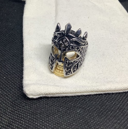 S925 silver skull gladiator - s925,