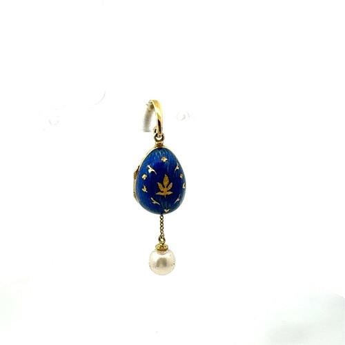 Faberge egg 18k yellow gold - egg,