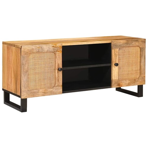 Solid mango wood cabinet - solid, tv