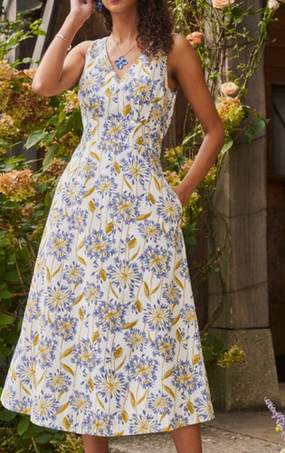 Seasalt midi dress sky beyond - seasalt,