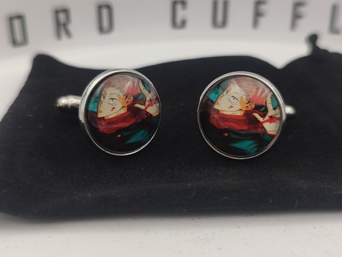 Jujutsu kaisen cufflinks yuji - jujutsu,