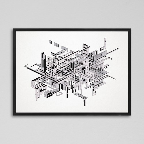 Architectural drawing - a3,