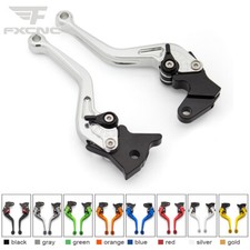 Adjusting CNC Brake Clutch Hand Lever For TUONO V4 1100RR/Factory 2017-23 Silver
