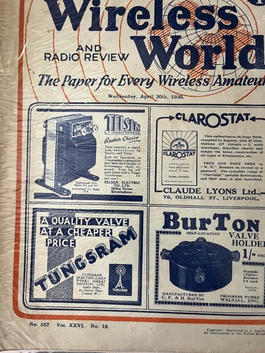 Wireless world and - world, radio