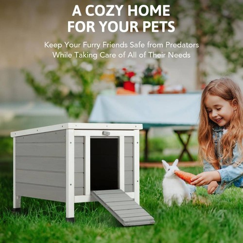 Steady wooden rabbit house - steady,