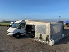 2000 Y Reg Vauxhall Movano Race / Kart / Motorsport Van with GH Awning