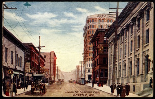Postcard union looking - postcard,
