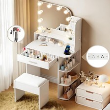 Makeup Vanity Desk with Mirror