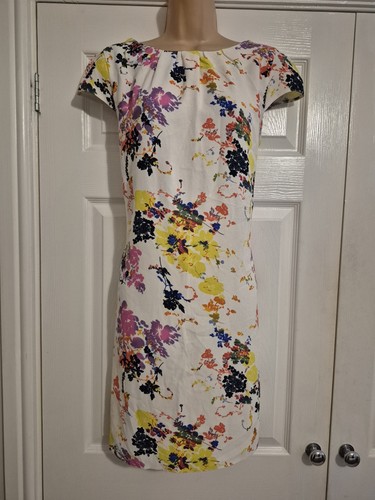 White floral summer dress size - floral,