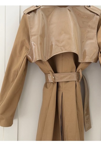 Double breasted classic camel - double,