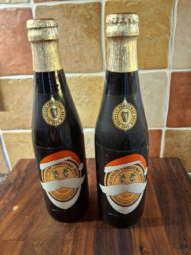 Christmas guinness bottles - guinness,