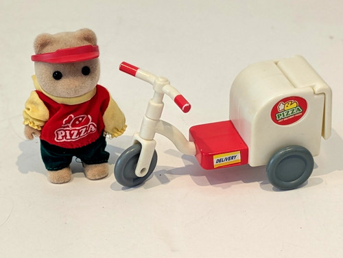 Sylvanian families pizza chef - sylvanian,