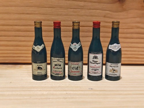 Miniature green wine - miniature, bottles