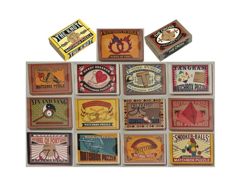 Matchbox puzzles build - matchbox, a